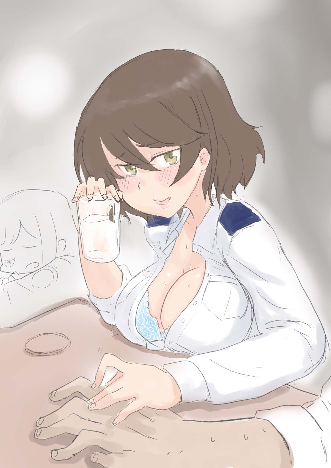 Onaga-San No Tsuyosa No Himetsu Ha Shitagi Ni Ari? | 尾長小姐強大的祕訣就在於內衣？ page 1 full