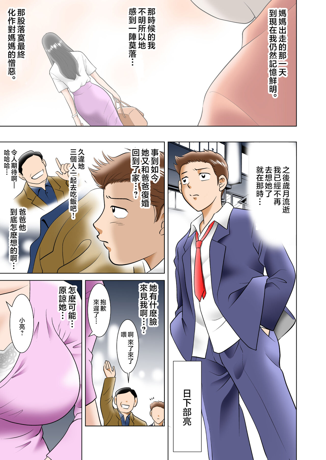 haha no toiki ～○ tosi buri ni saikai si ta haha ha amari ni utuku siku sosite iya rasi kaxtu ta～ page 1 full