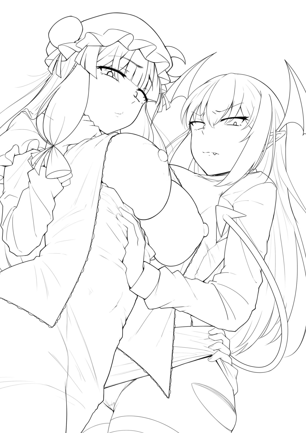 Ana to Muttsuri Dosukebe Daitoshokan 5 page 2 full