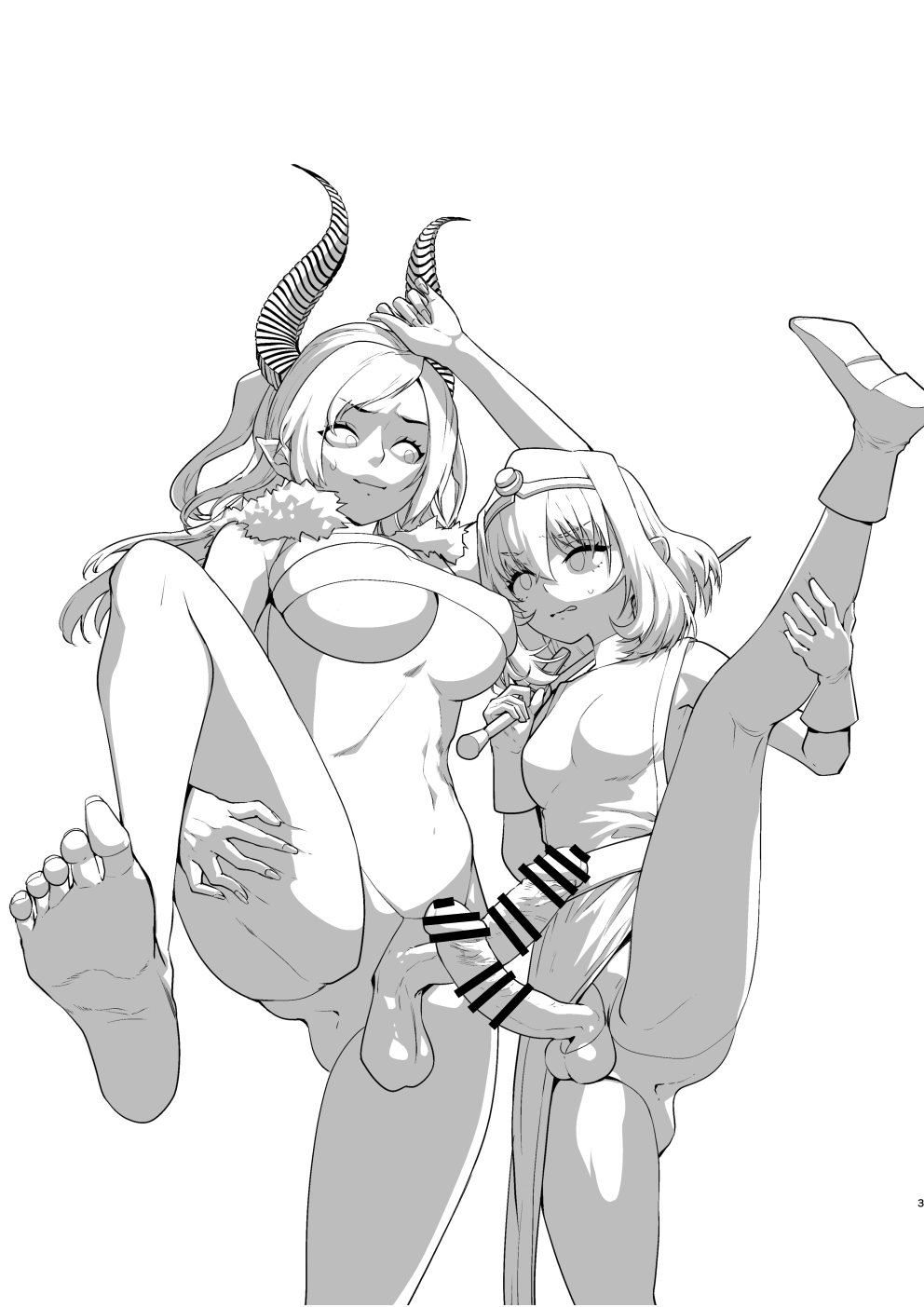 Isekai Tensei Shitara Futanari Yuusha-sama datta Ken 3 | 异世界转生后变成了扶她勇者 3 page 3 full