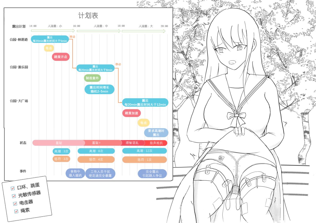 Pitiful girl Mission outdoor exhibitionism punishment page 2 full