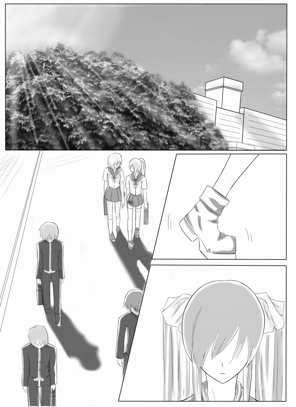 Yuri story of the Rivercrab high school page 3 full