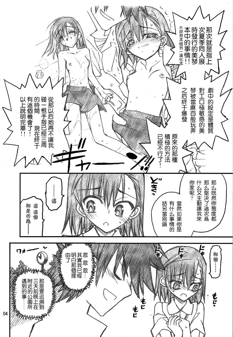 Misaka Mikoto Route ni Tsuki Index wa Dete Kimasen 2 page 4 full