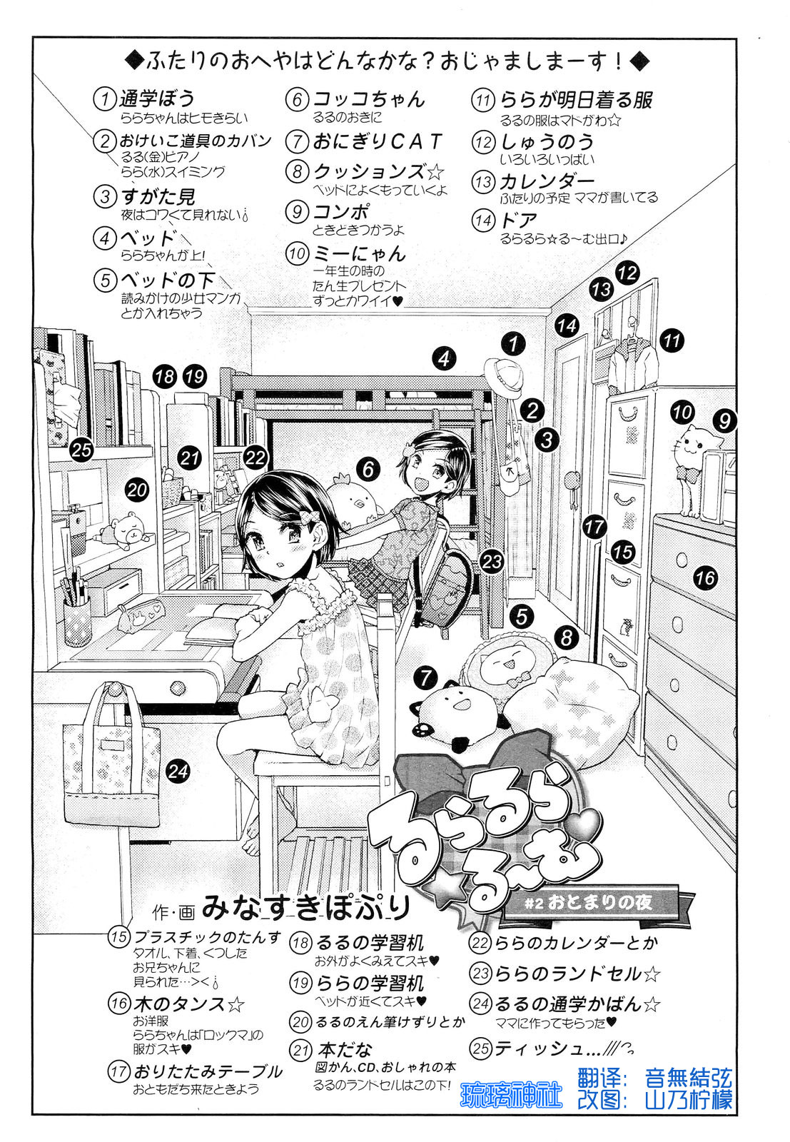 Lulalula Room #2 Otomari no Yoru page 1 full
