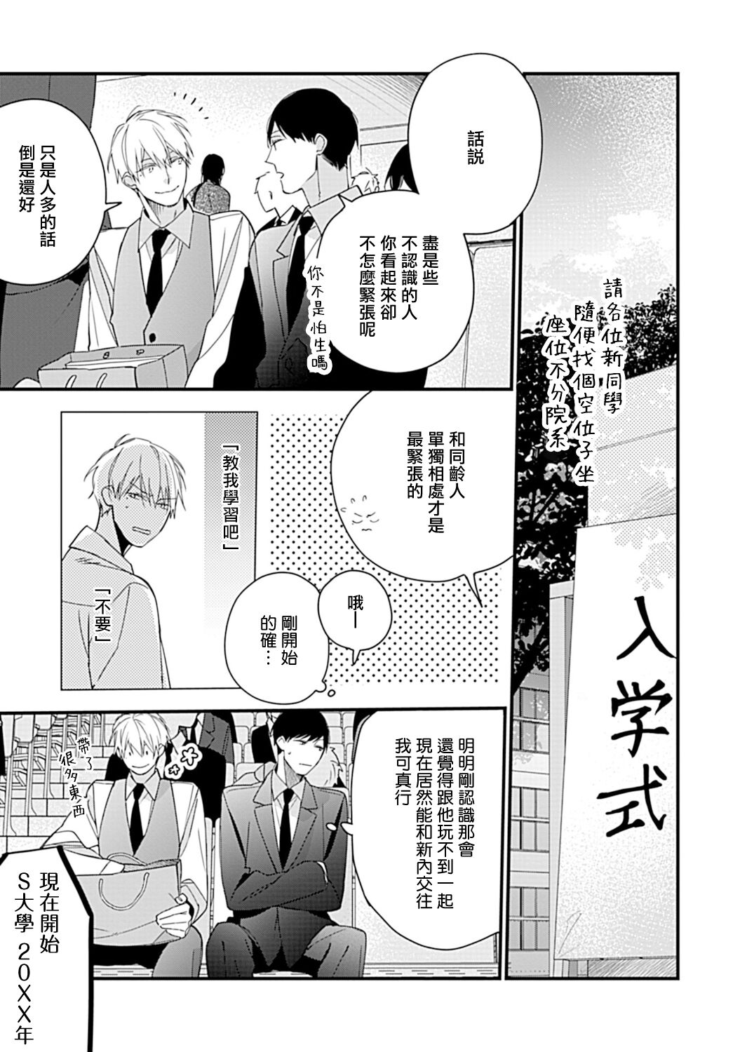 Bokutachi wa Mada Aoku Daigaku Nyuugaku Hen | 青涩的我们 大学入学篇 1-5 page 6 full