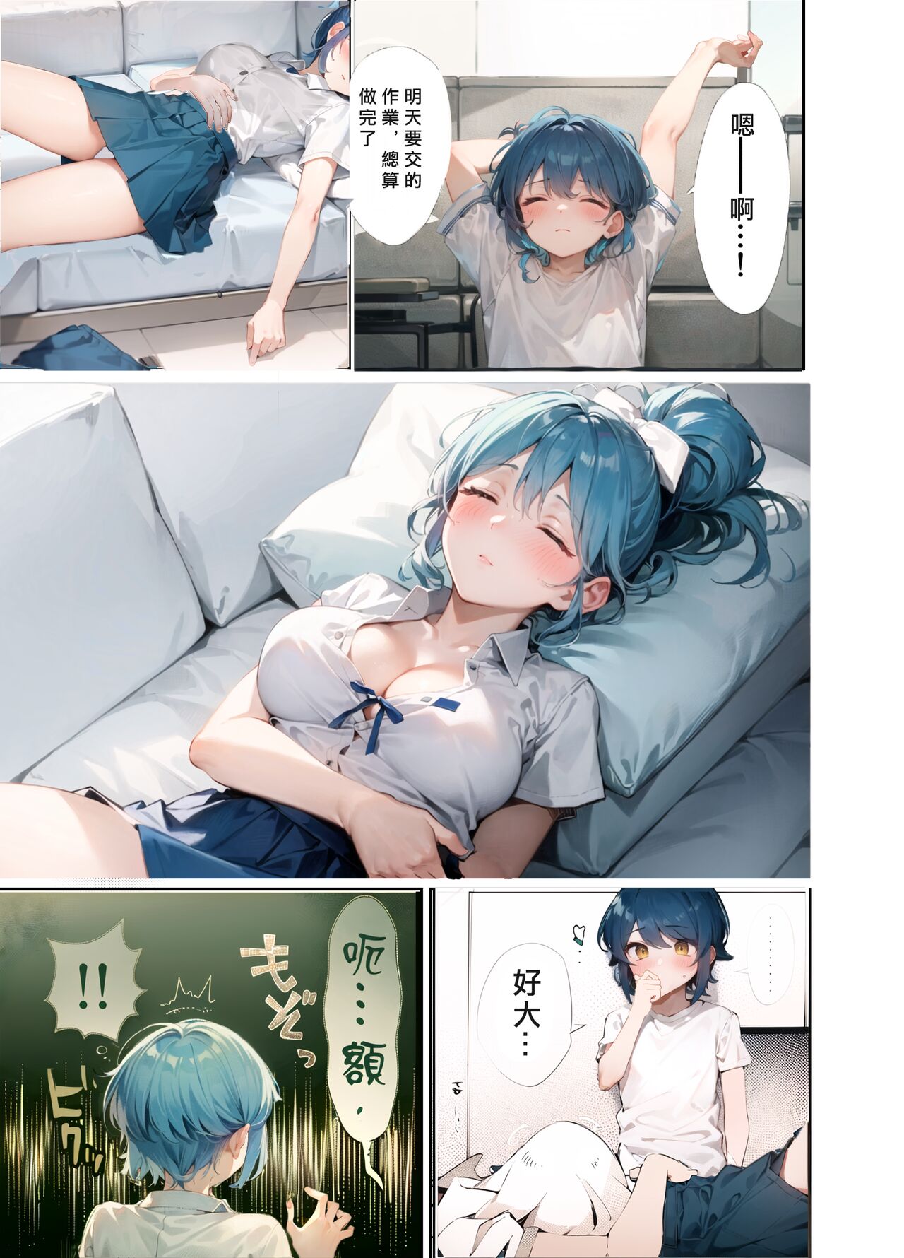 Uchi no Aneki wa Kyokon desu | 我的巨根姐姐 page 8 full