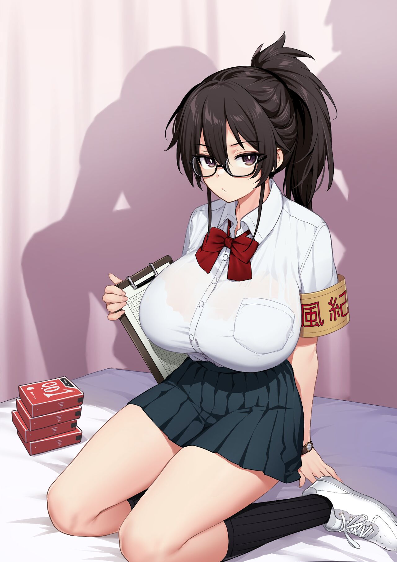 聽說新任風紀委員長胸部很大這回事 page 3 full