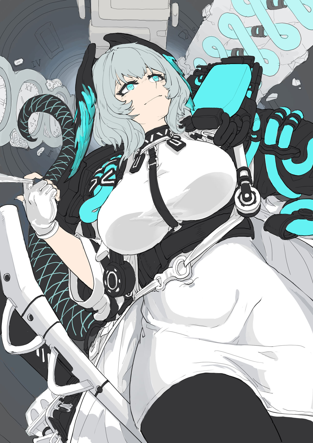 惜蛇鳞凤羽（明日方舟霍尔海雅同人H page 2 full