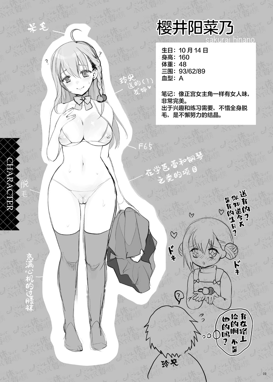 Harem Taishitsu dakedo NTR Taishitsu no Boku page 9 full