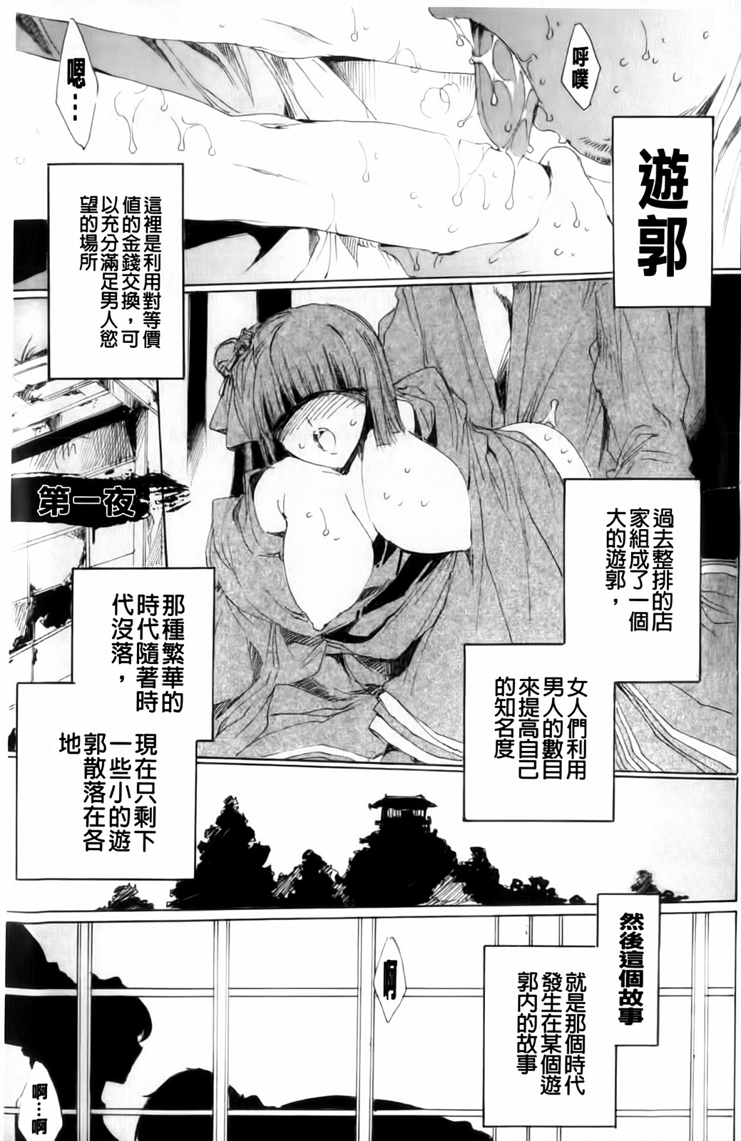 Hana wa Mitsuya ni Sakimidare -Yuujo Ryoujoku no Ki- | 華在蜜夜裡花開亂綻 遊女凌辱ノ記 page 5 full