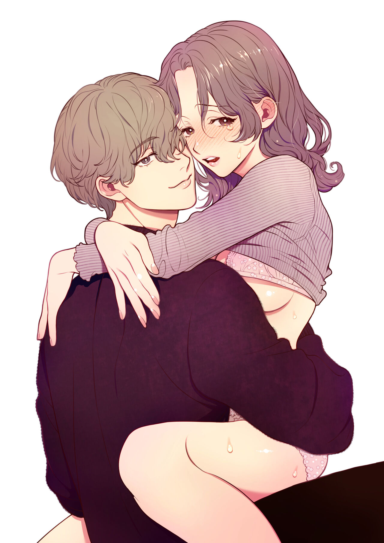 Sensei Nanoni, Hajimete o Moto Oshiego ni Osowaru nante!! | 明明是老師、卻要讓學生教會她第一次性愛！！ page 1 full