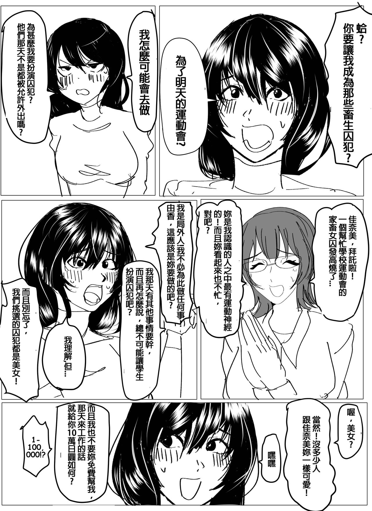 Kanami-san no Shuujin Undokai!  |  佳奈美囚人運動會! page 3 full