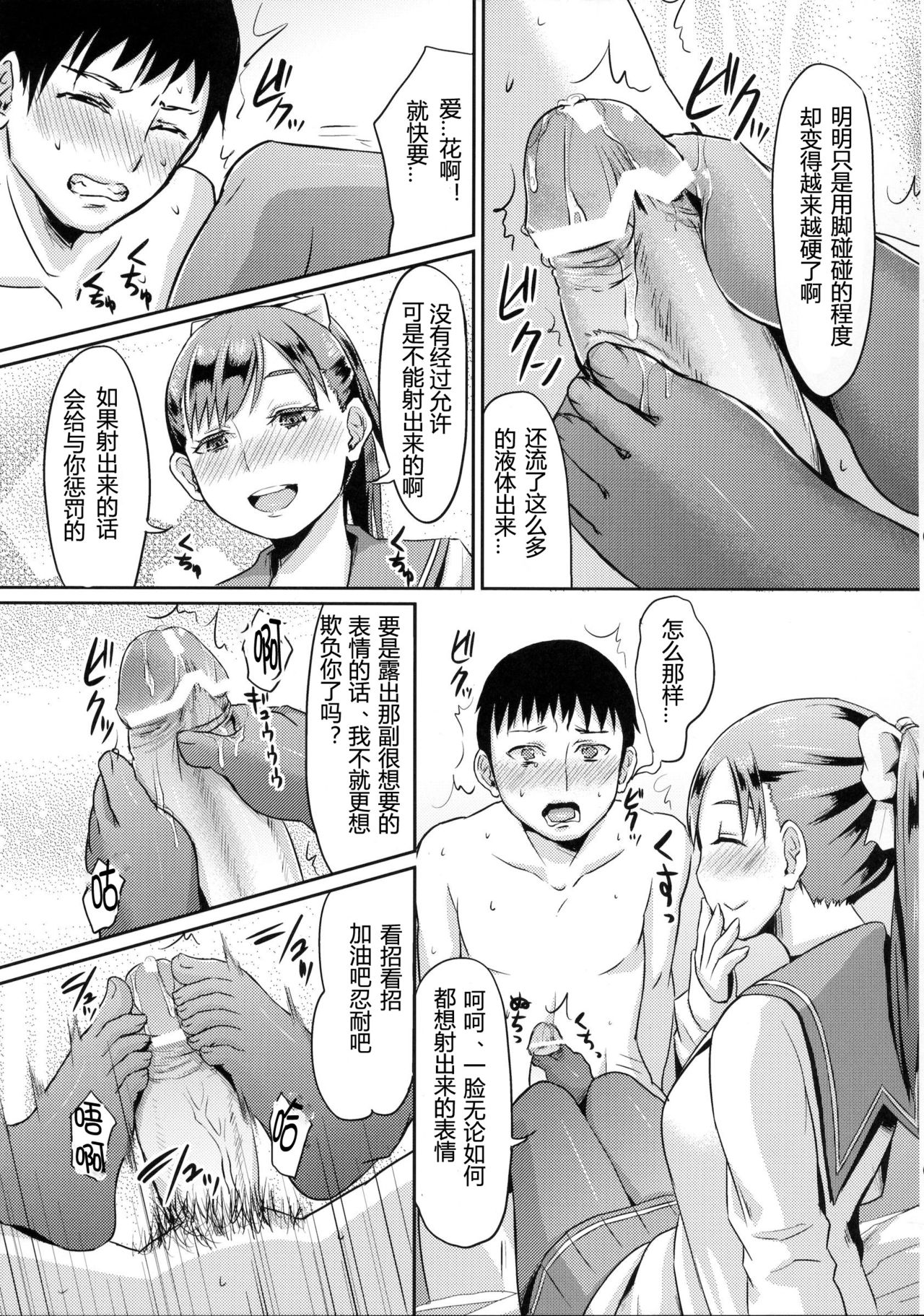 Kuro Manaka no Fumifumi Oshioki page 8 full