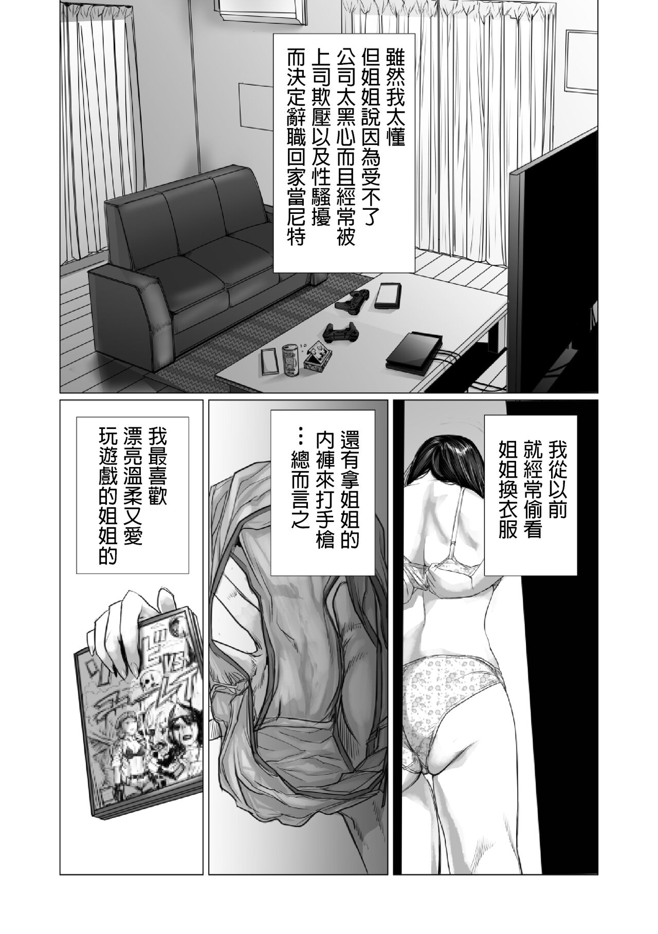 Otouto no Game-nou to Ane no Game-sei page 3 full