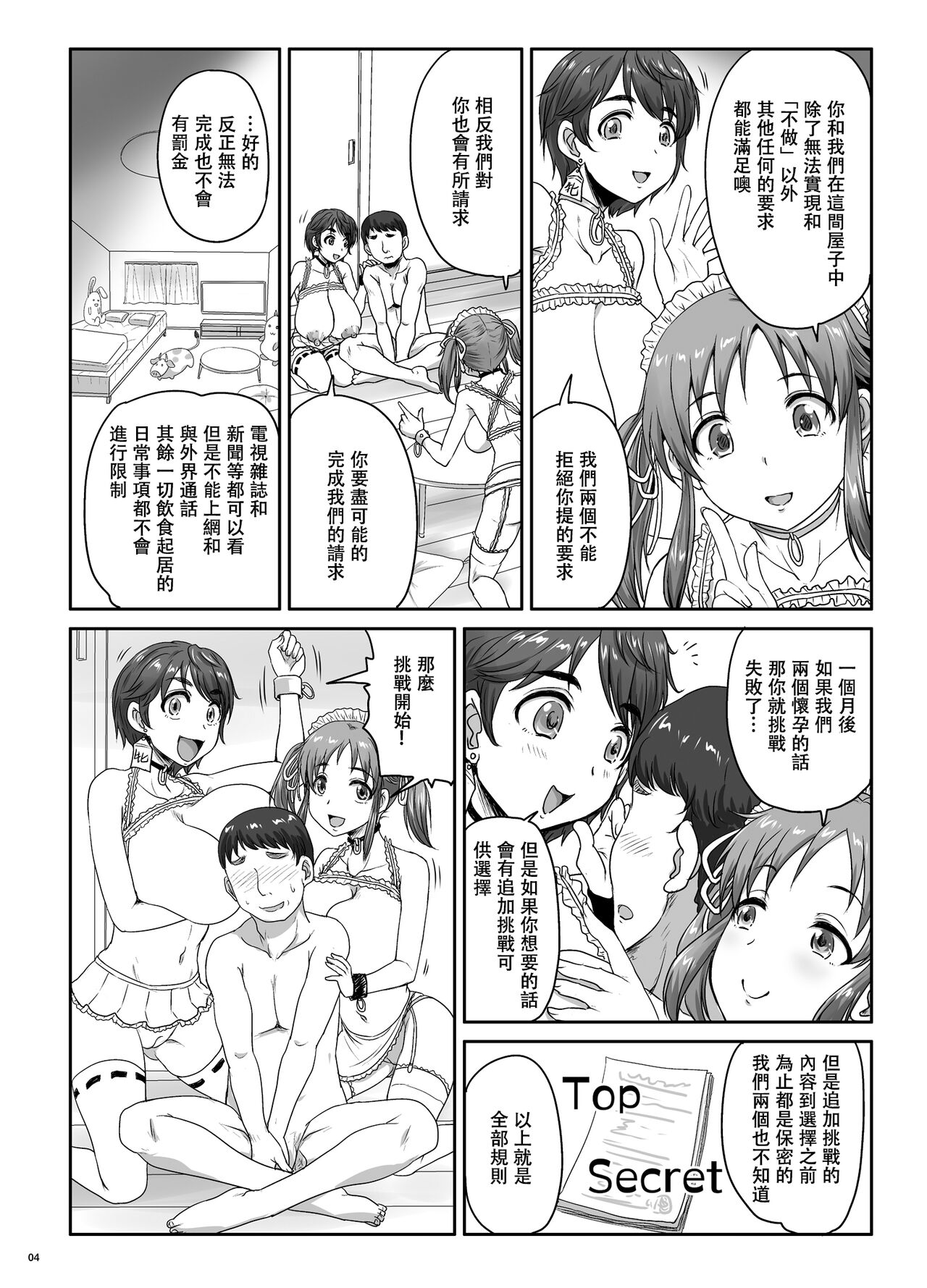 Shizuku to Airi no 1-kagetsu Dousei Challenge!! | 雫和愛梨的一月同居挑戰!! page 4 full