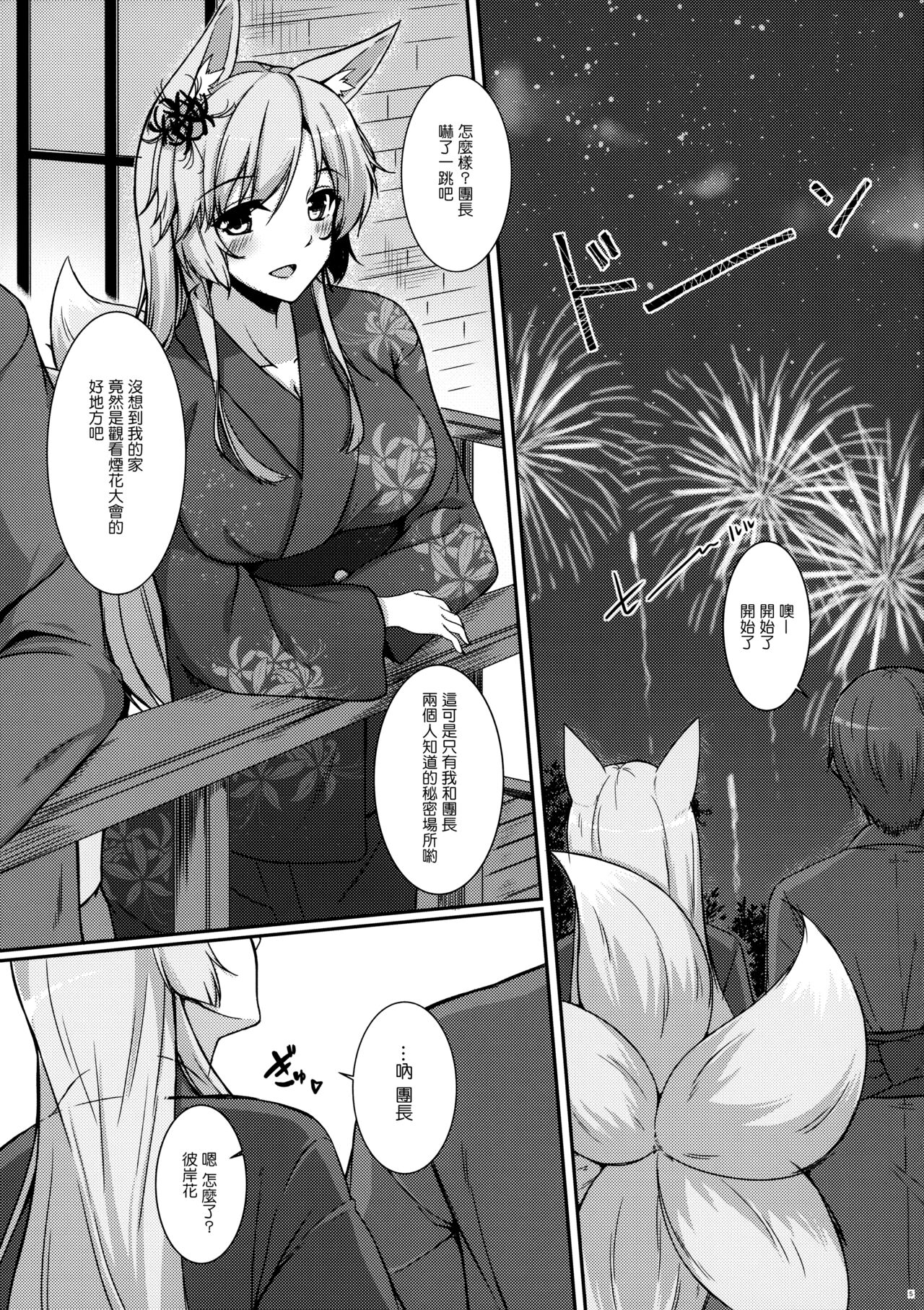 Kyou wa Danchou-san to Ouchi de Yukata Date | 今天和團長一起在家裡浴衣約會♥ page 6 full