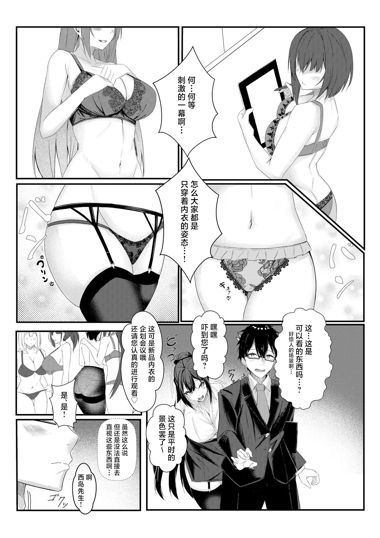 Kyou kara Ladies Shitagi Brand no Producer o Makasaremashita. page 8 full