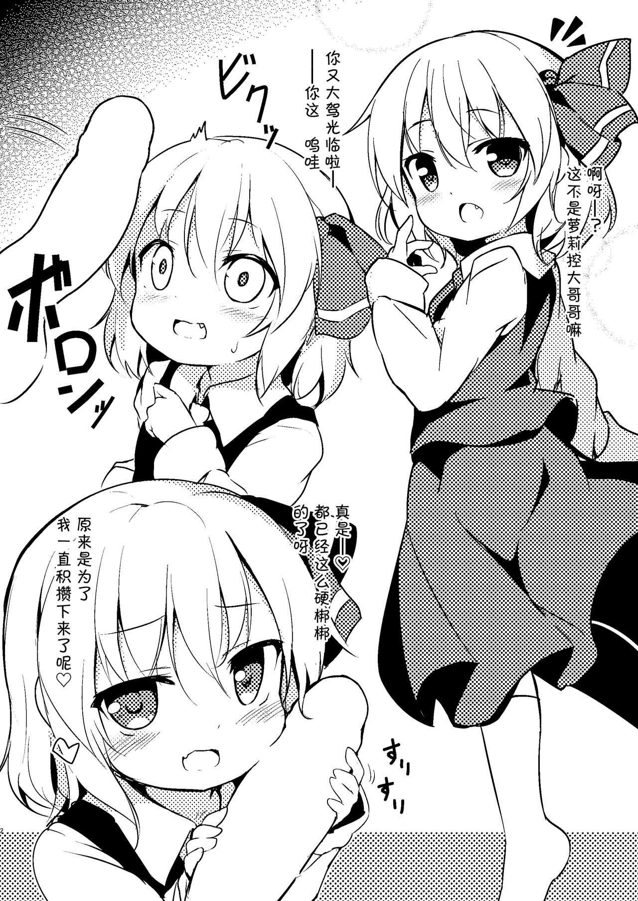 Rumia-chan ni Ippai Dasu Hon | 对着露米娅酱多多冲出来吧 page 3 full