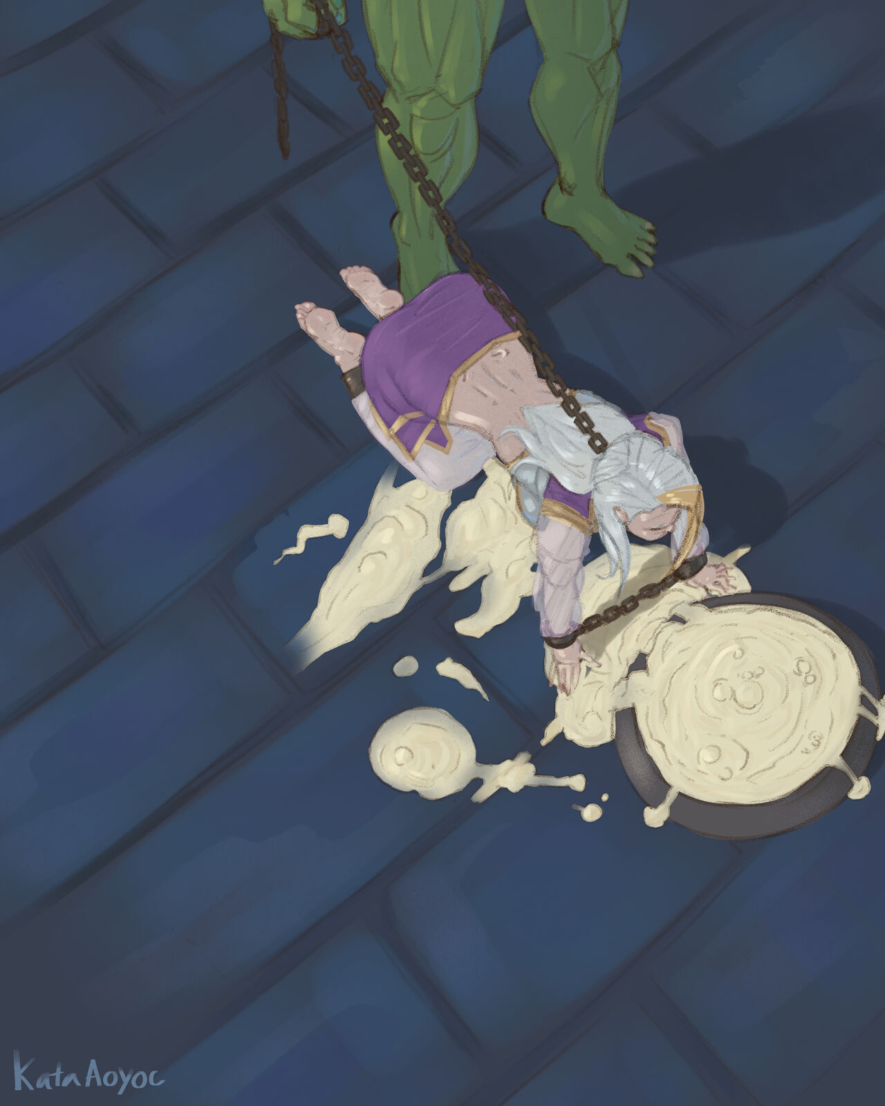 在兽人监狱中的吉安娜Jaina in Orc Horny Jail page 7 full