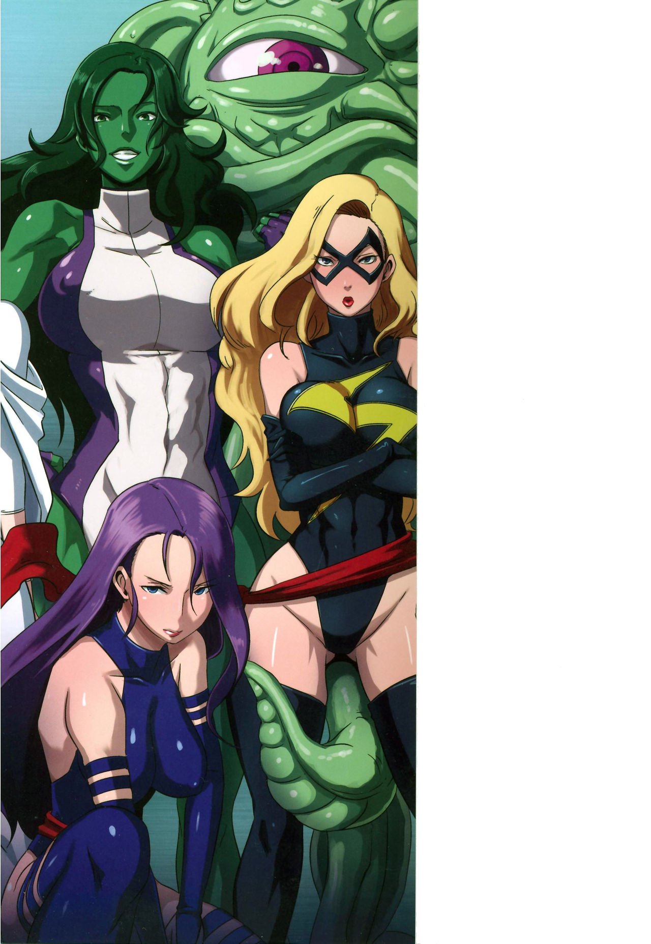 Hamecomi!! The Ahengers | Hamecomi!! 新 復仇者 page 3 full