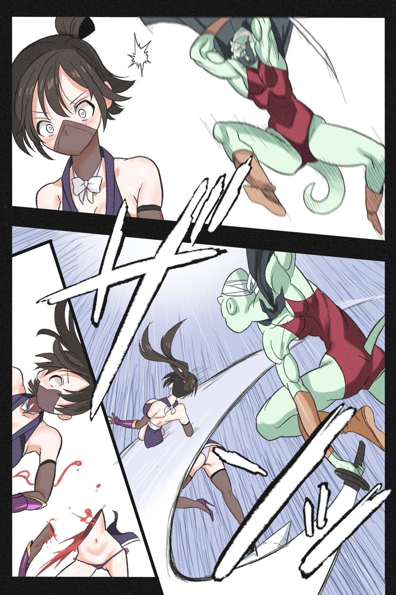 Mankoku Bujutsukai 3 ~Oni Yuki Kunoichi Goumon Hen~ page 10 full