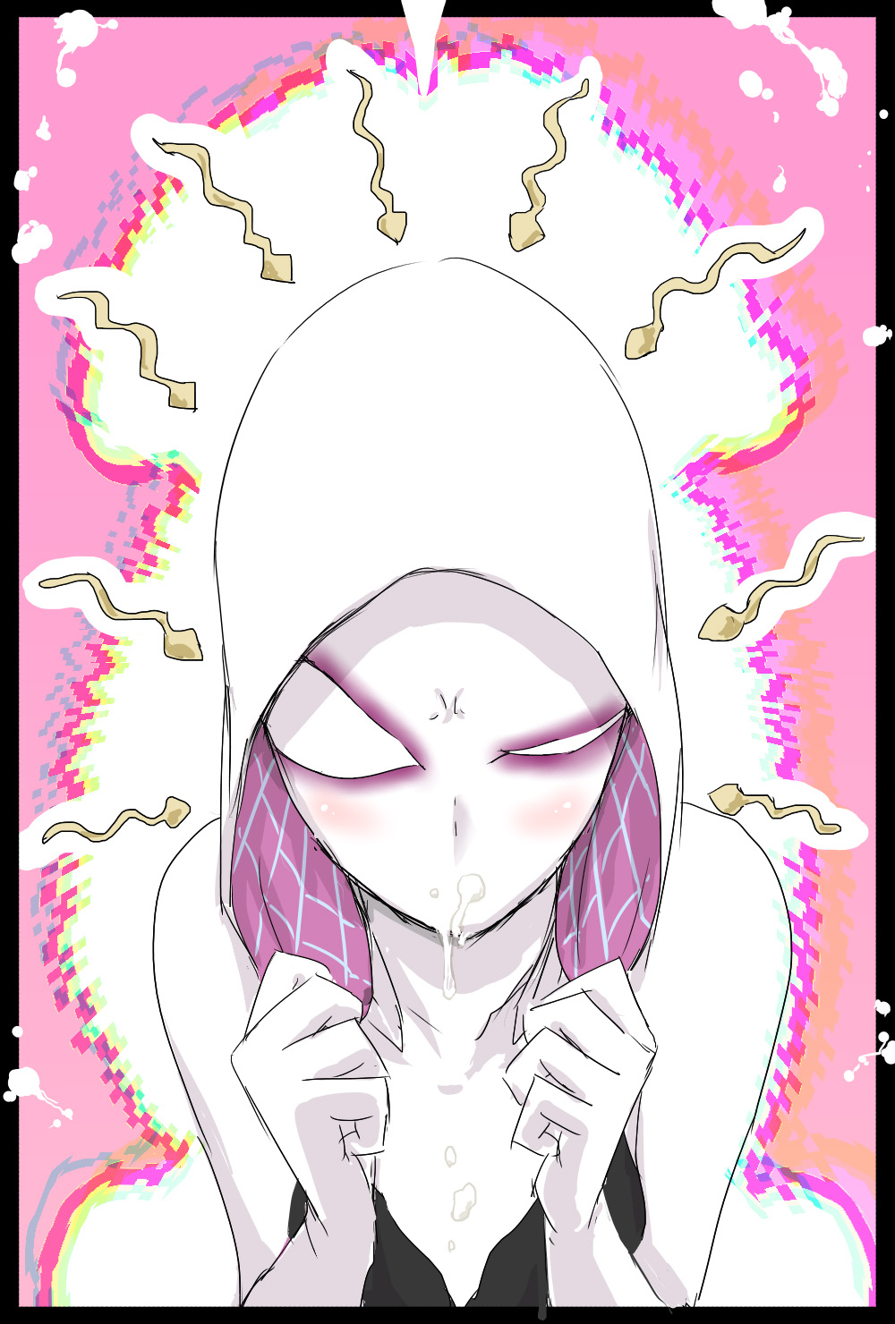 Haramase Gwen-chan | 受孕的小關 page 7 full