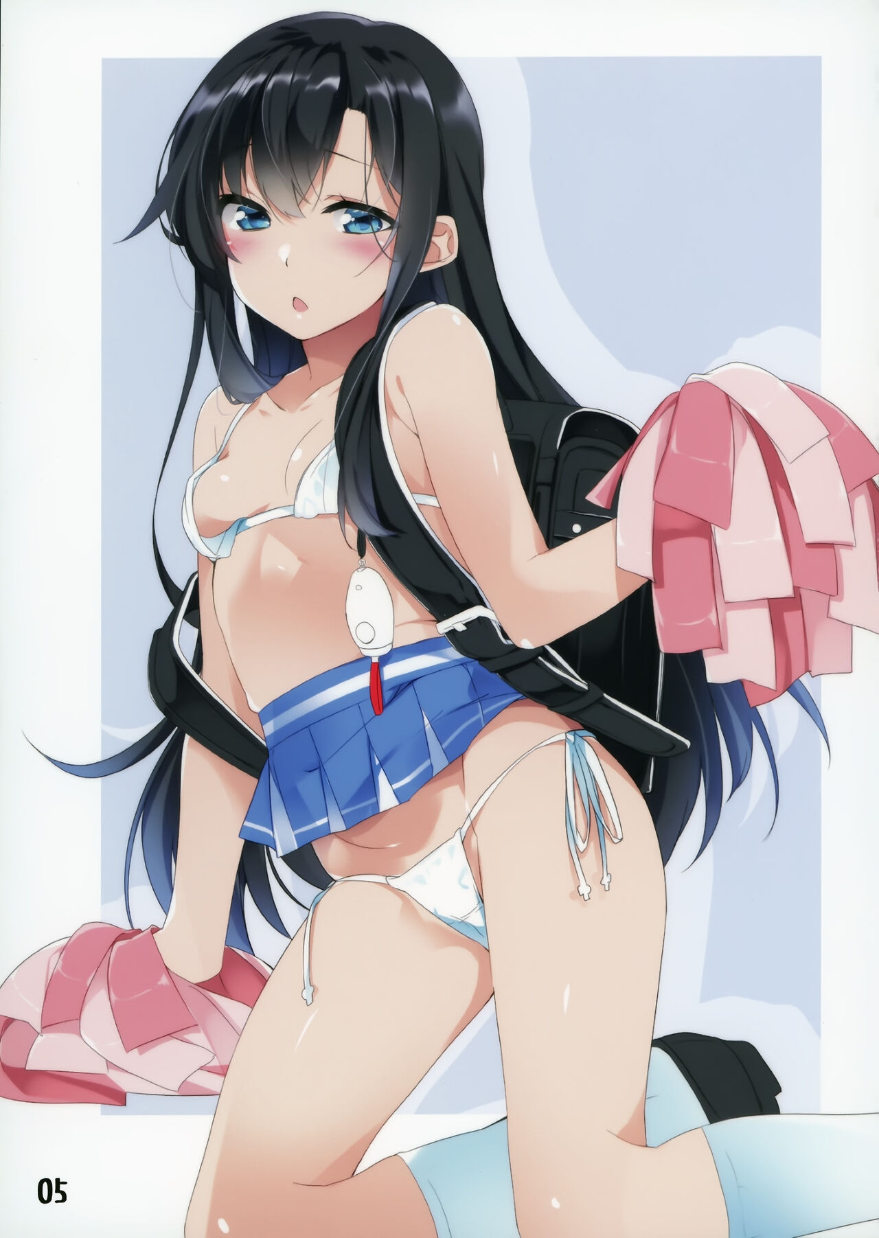 Asashio-chan-tachi ni Micro Bikini Kite Morau Hon page 4 full