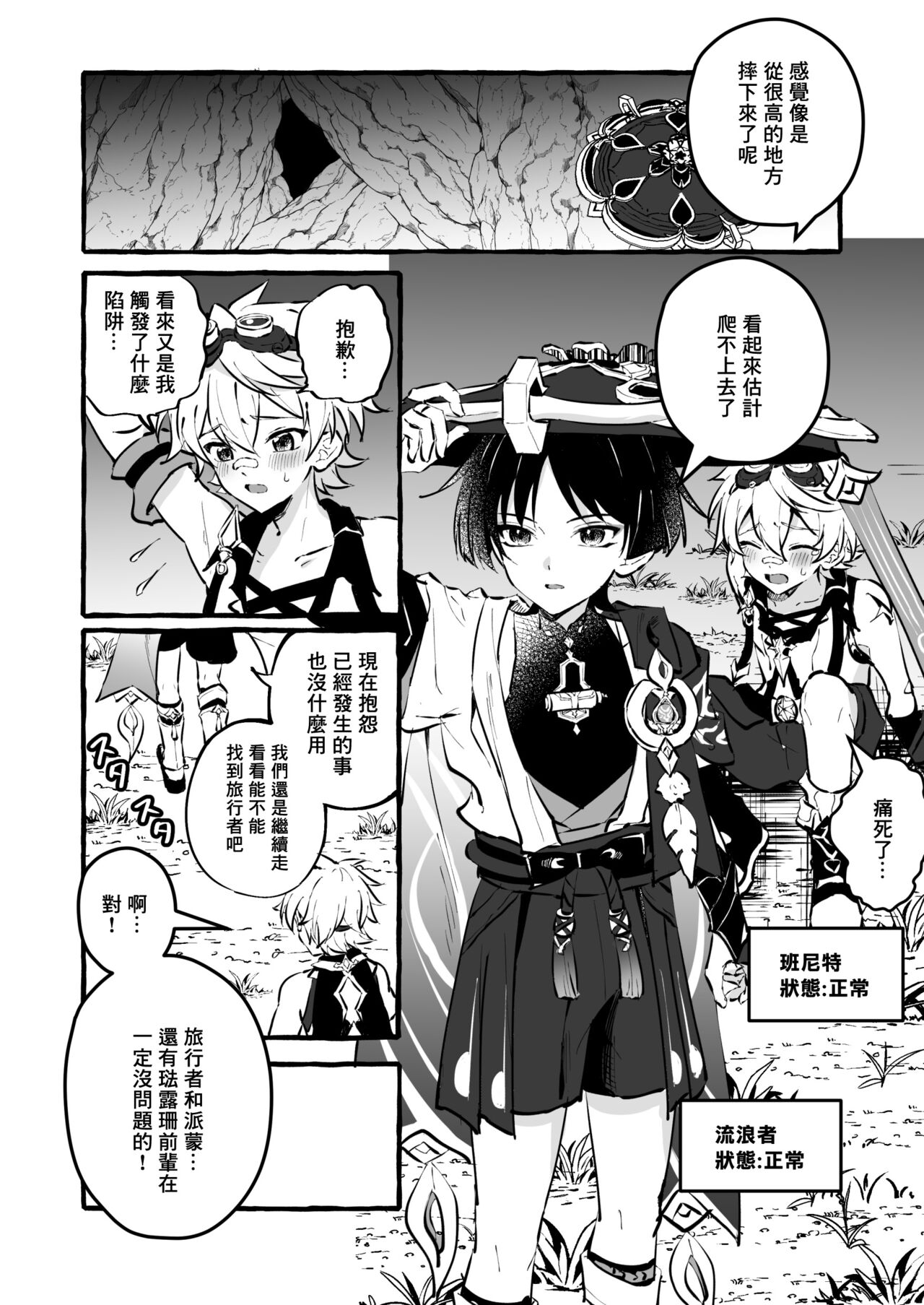 Ero Trap Hikyou nante Aru wakenai daro丨提瓦特大陸上根本就不存在什麼澀澀陷阱秘境吧 page 4 full