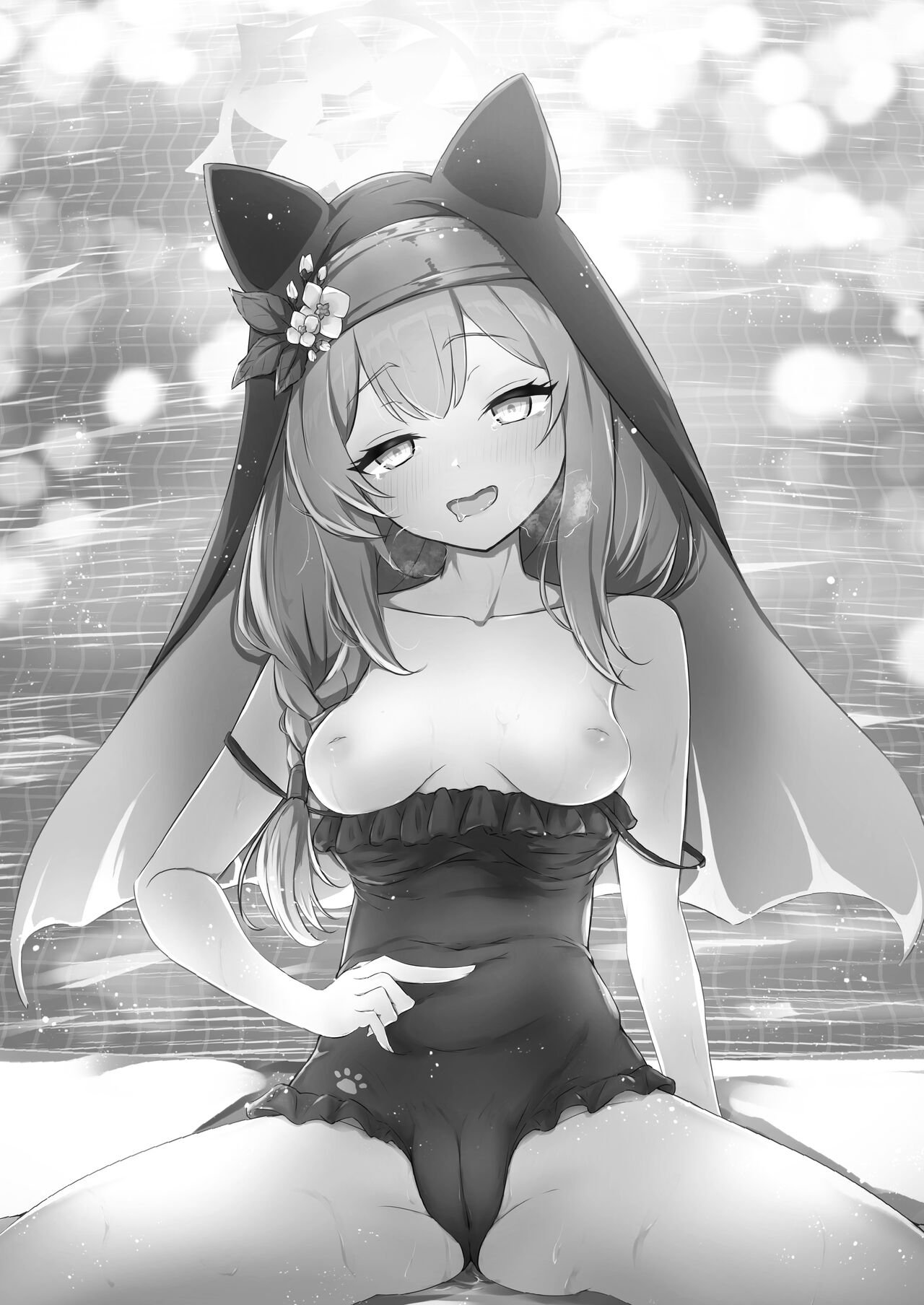 Mari to Poolside de Amaetari Amayakashitari | 和玛丽一同在泳池边撒娇放纵自己 page 4 full