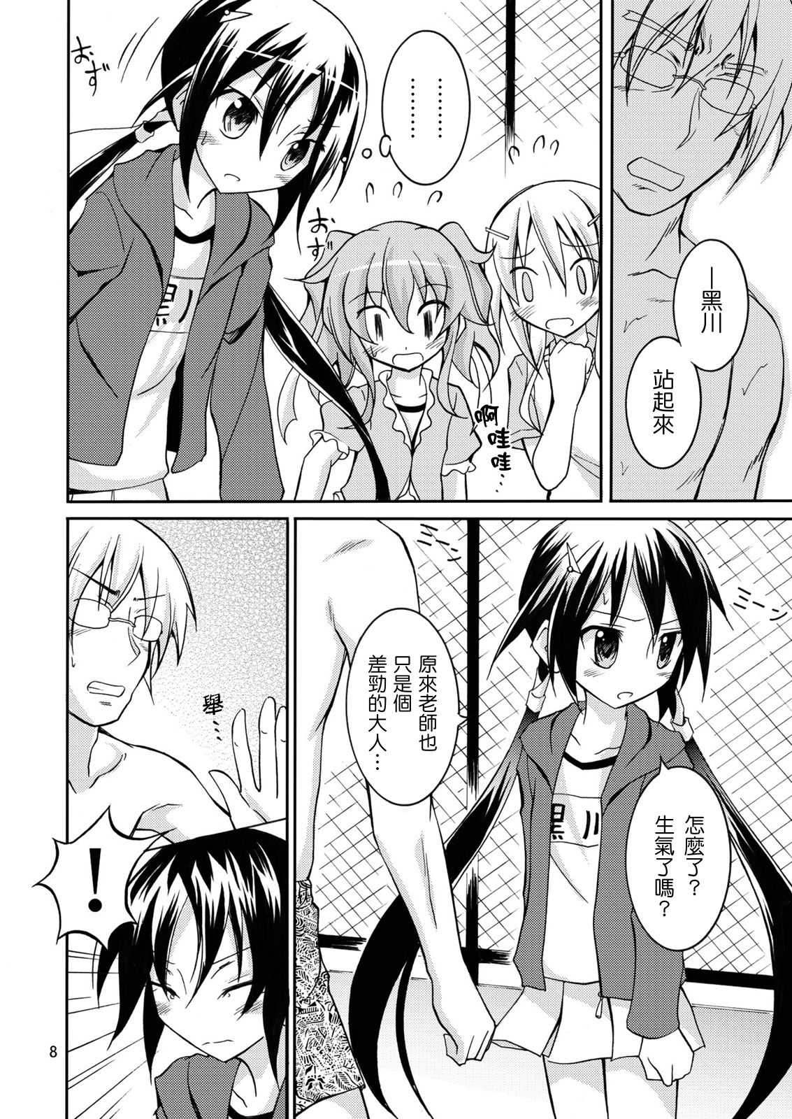 Kyou no Taiiku wa Zenra Suiei 2 page 8 full
