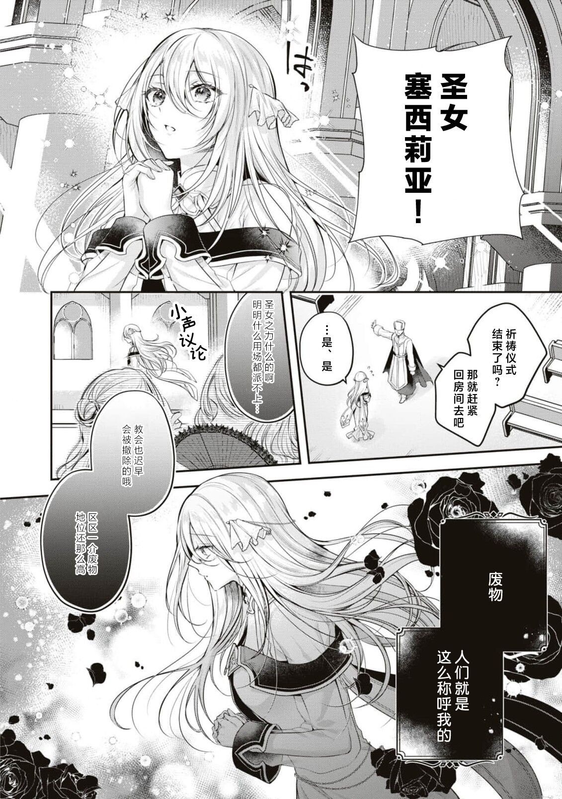 suterareta seijo wa ringoku no ō taishi ni dekiai sa reru | 被驱逐的圣女成了邻国皇太子的心尖宠 page 10 full