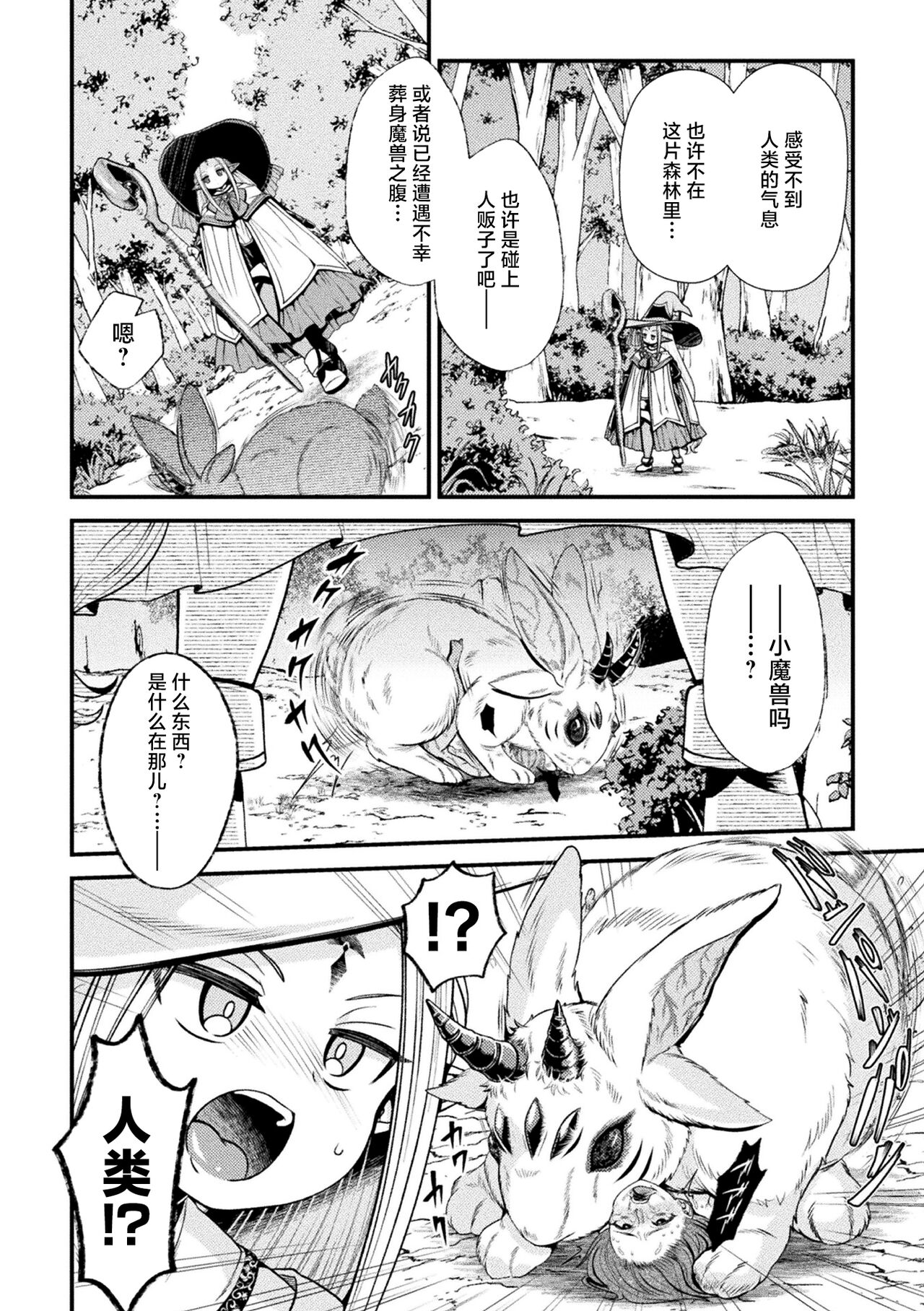 エルフの賢者は小さな魔獣の巣穴へと消ゆ page 2 full
