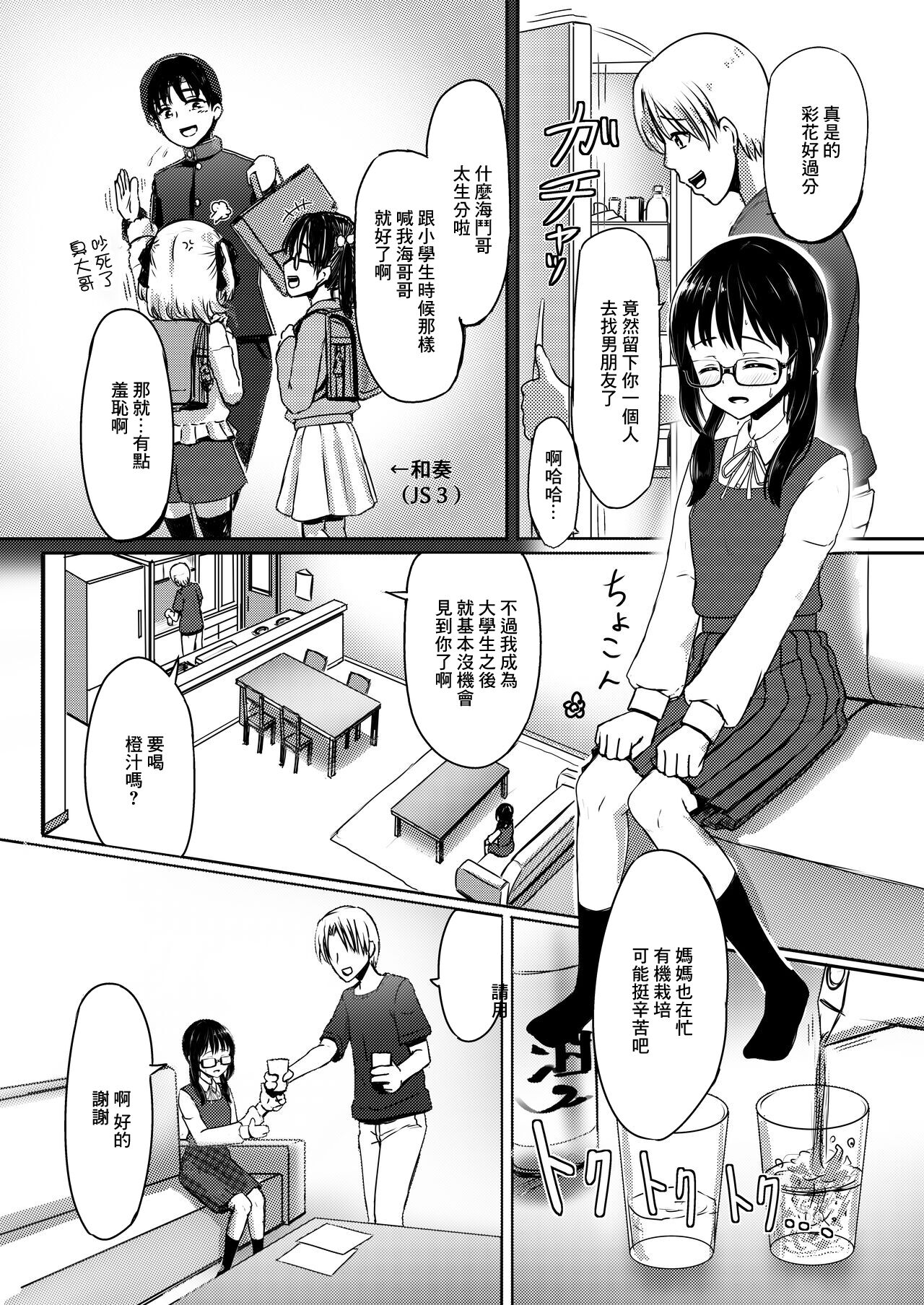 Joshi Chuugakusei Charao ni Hamatte Saa Taihen Jimi Meganekko no Complex page 6 full