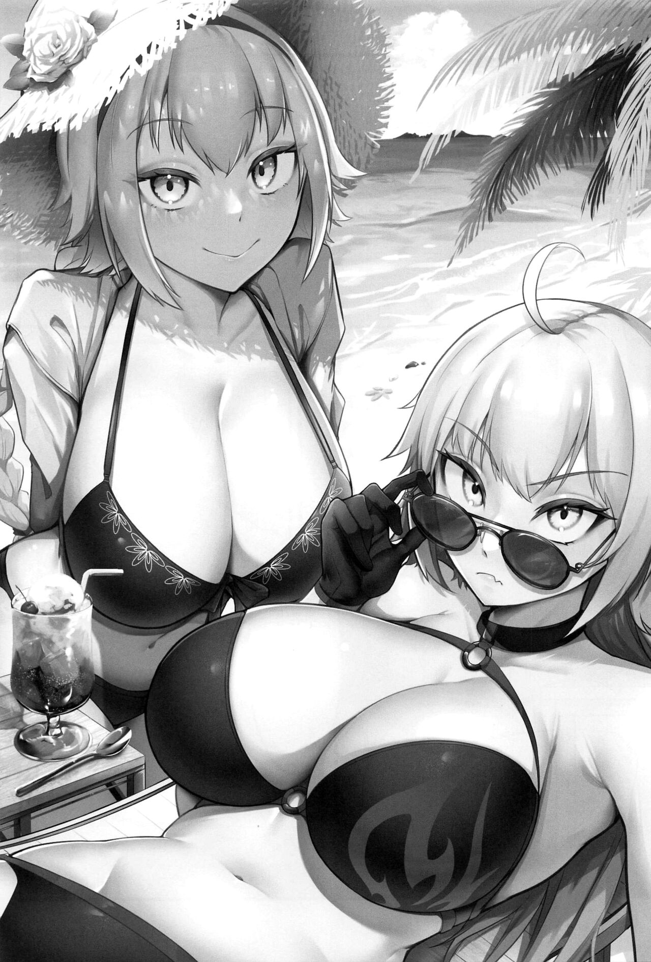 Chaldea Dosukebe Massage-bu - Chaldea lewdness massage club Jeanne & Jeanne Alter ed. page 3 full