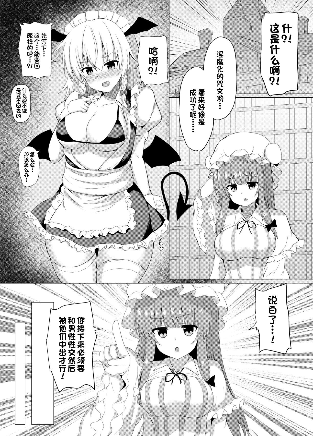 Patchouli no Jikken de Succubus ni Natta Sakuya-san page 6 full