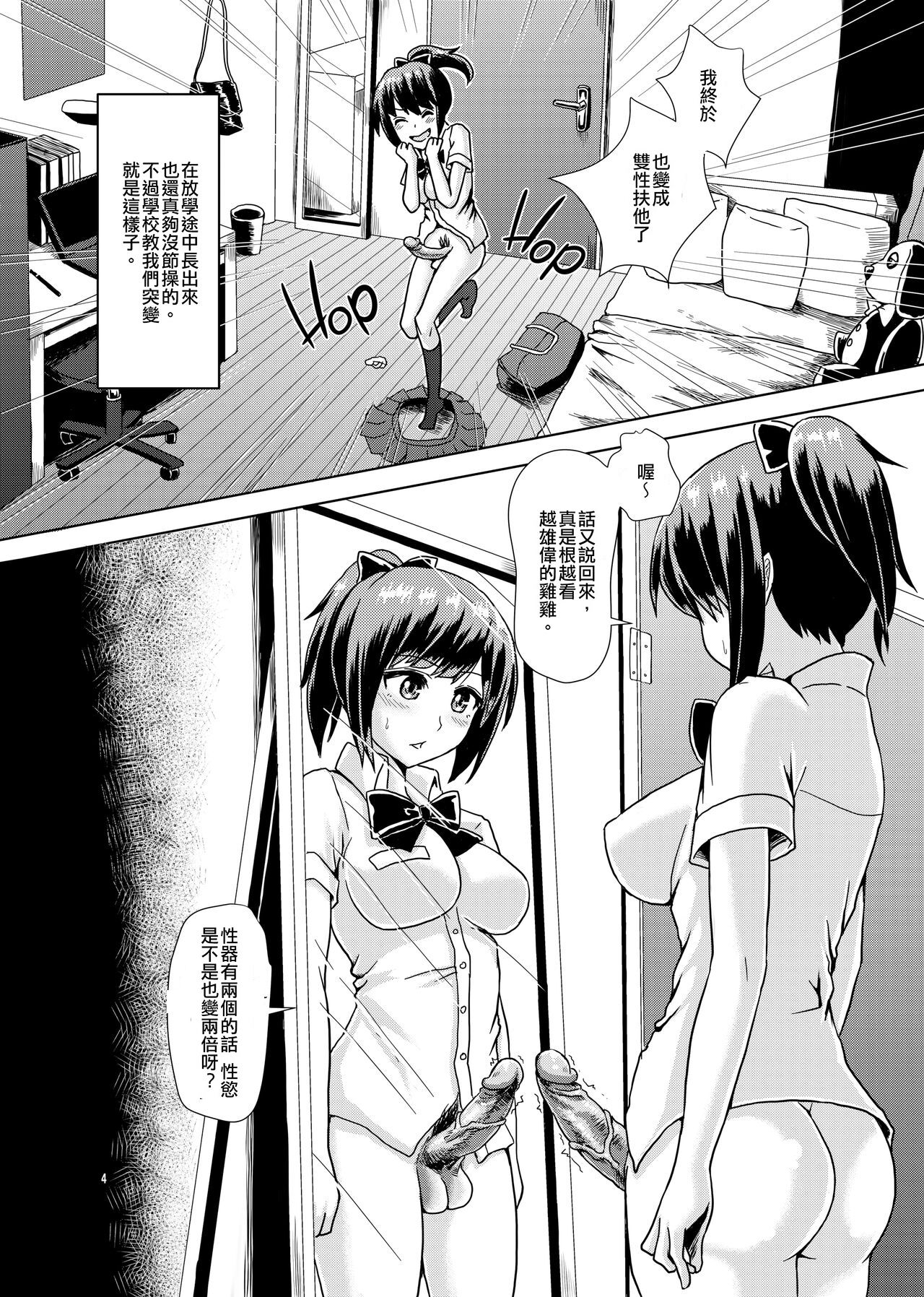 Issho ni Futanari Practice | 一起來做雙性扶他練習 page 3 full