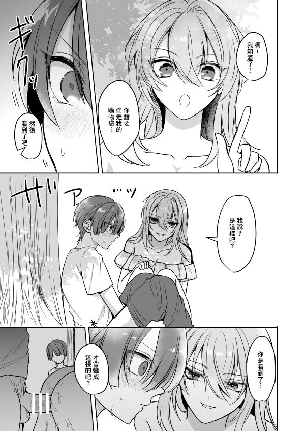 Bitch na Onee-san to Ore no Hajimaru Seiseikatsu | 不清純的姐姐與我一起展開的性生活 page 10 full