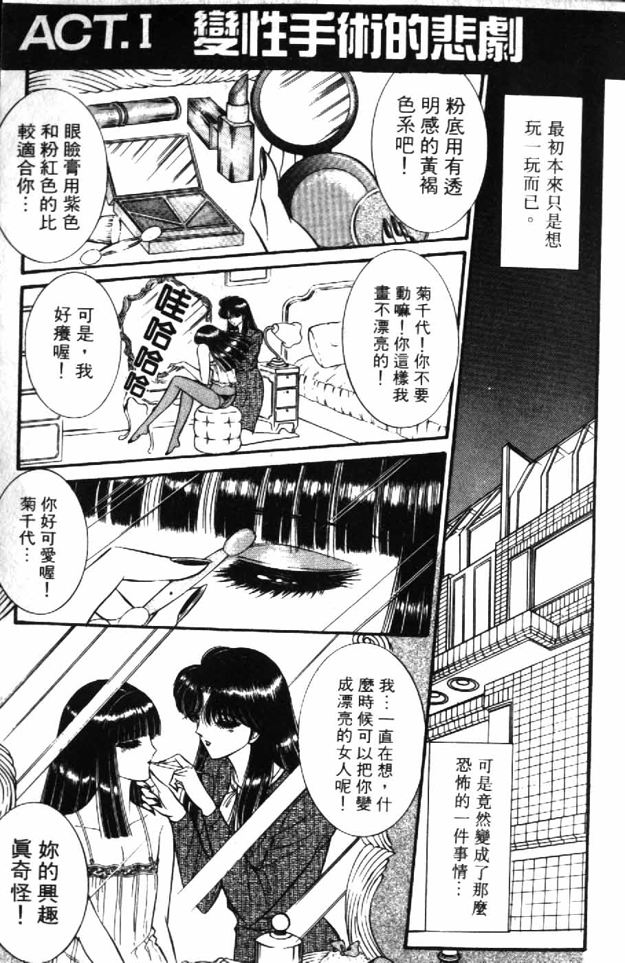 Ouma ga Horror Show 1 - Trans Sexual Special Show 1 | 顫慄博覽會 1 page 3 full
