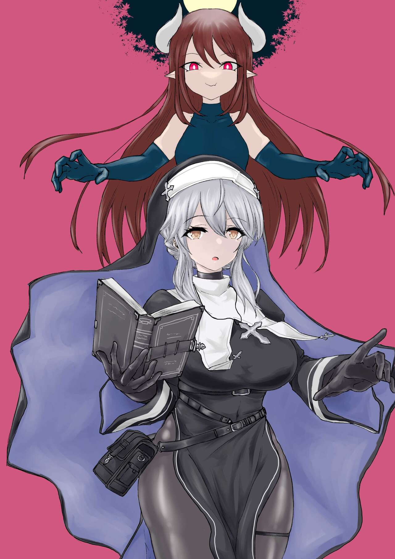 Exorcist no Haiboku ~Succubus to Futanari Hen~ | 退魔师的败北～魅魔与扶她篇 page 2 full