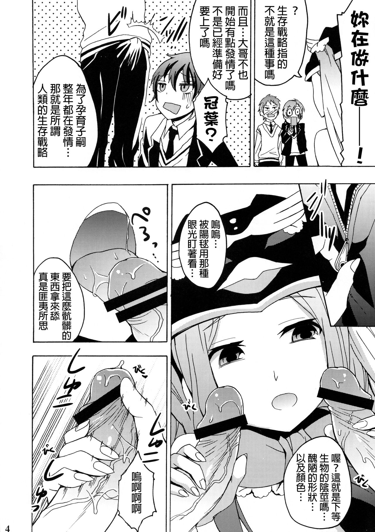 Seizon Senryaku, Shimashouka page 3 full