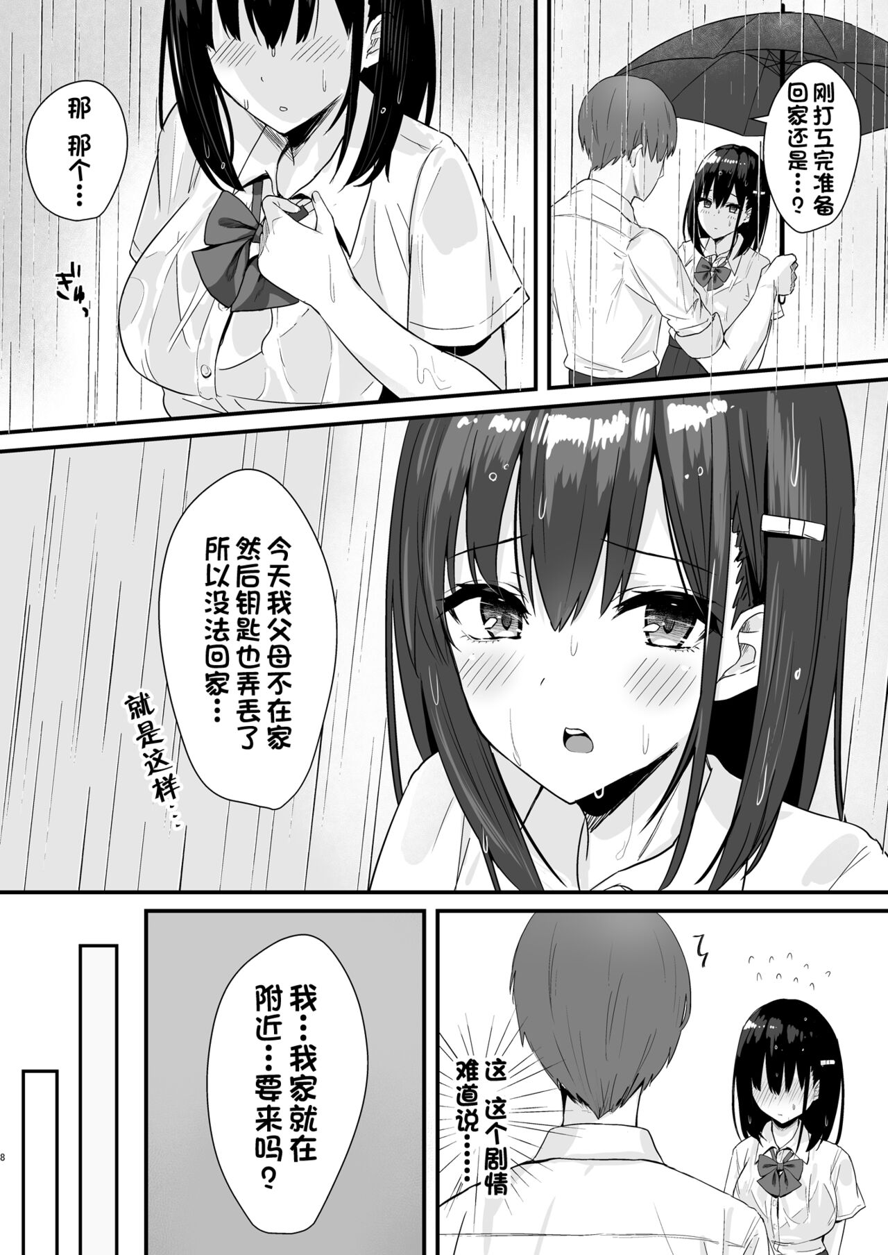 Convini Joshikousei~ Watakushi ga Atatamemashou ka~ page 8 full