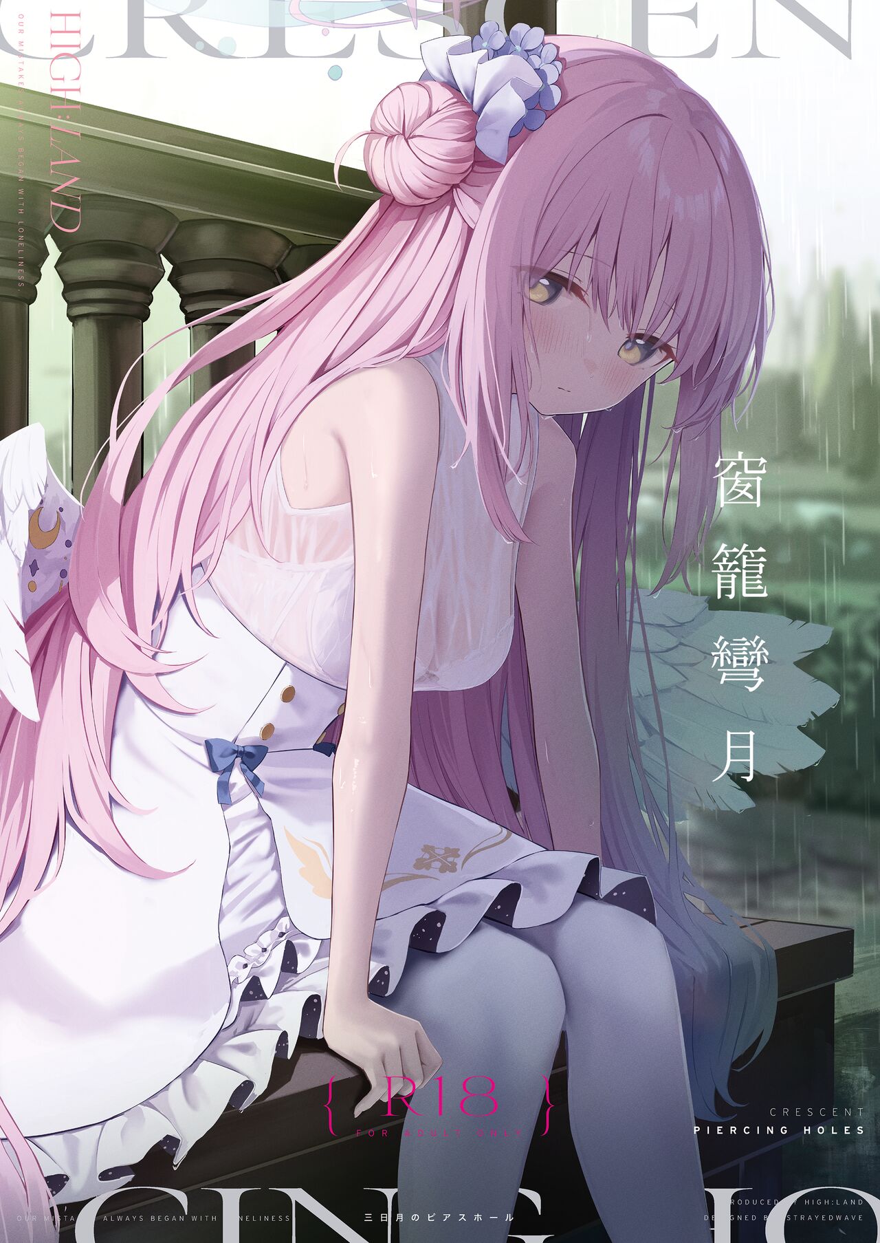 Mikazuki no Pierce Hole - Crescent Piercing Holes | 窗籠彎月 page 2 full