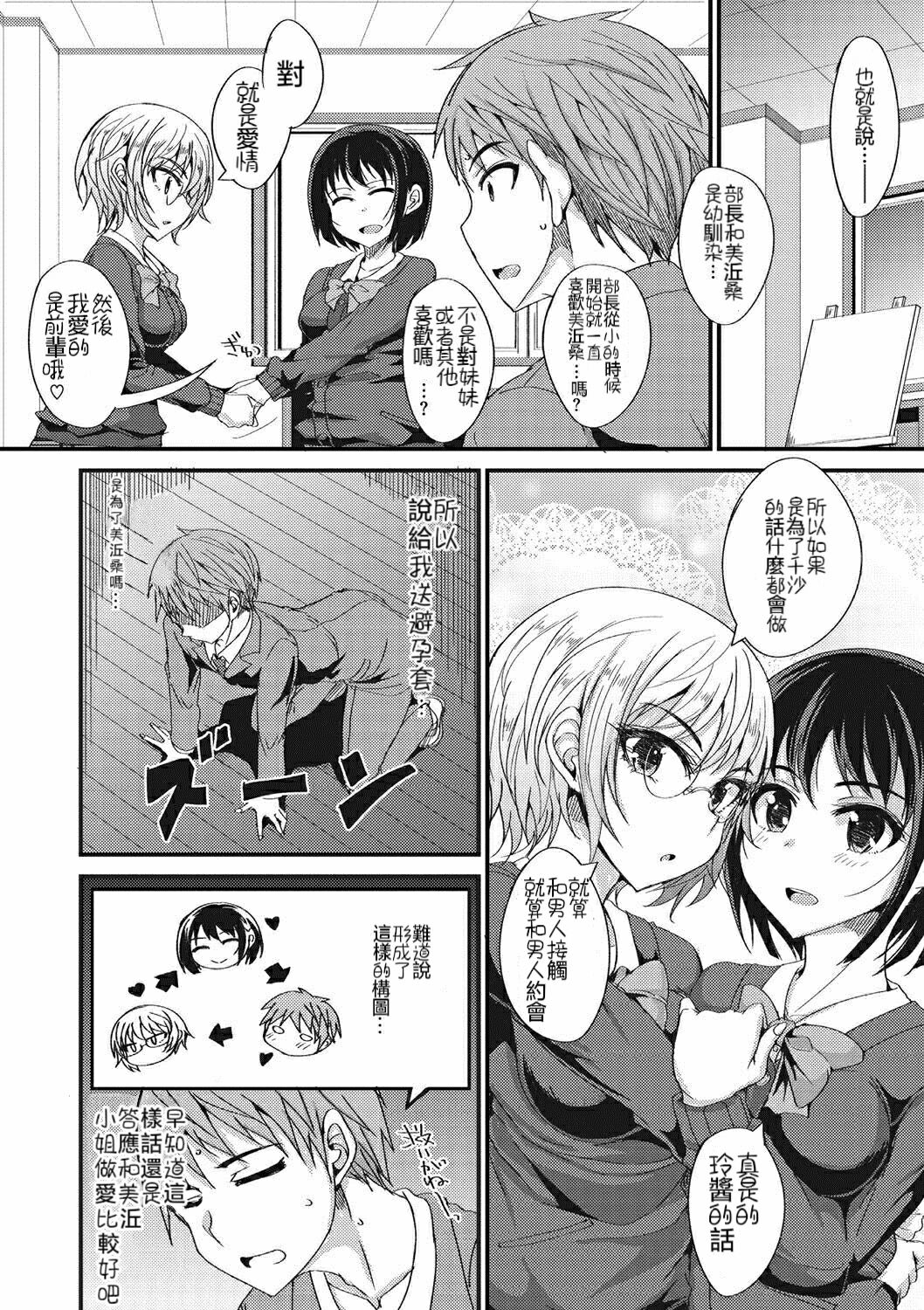 Kimochii !? Sankaku Kankei page 6 full