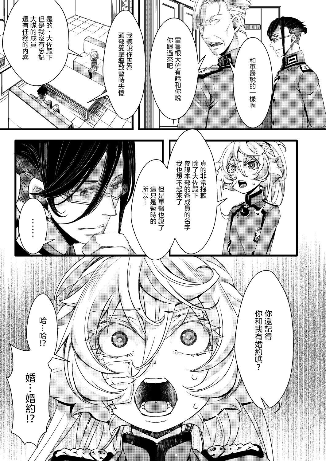 Kioku ga Ichibu Nakunaru Tanya-chan no Hanashi  | 失去部分記憶的譚雅醬的故事 page 4 full