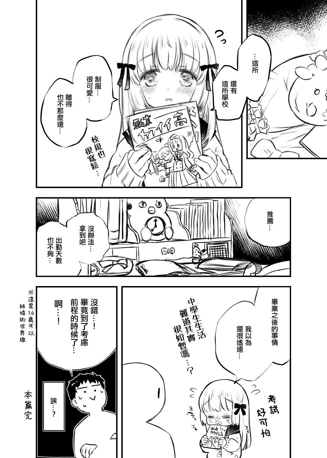 Twin Ribbon-chan to Sensei no Manga page 8 full