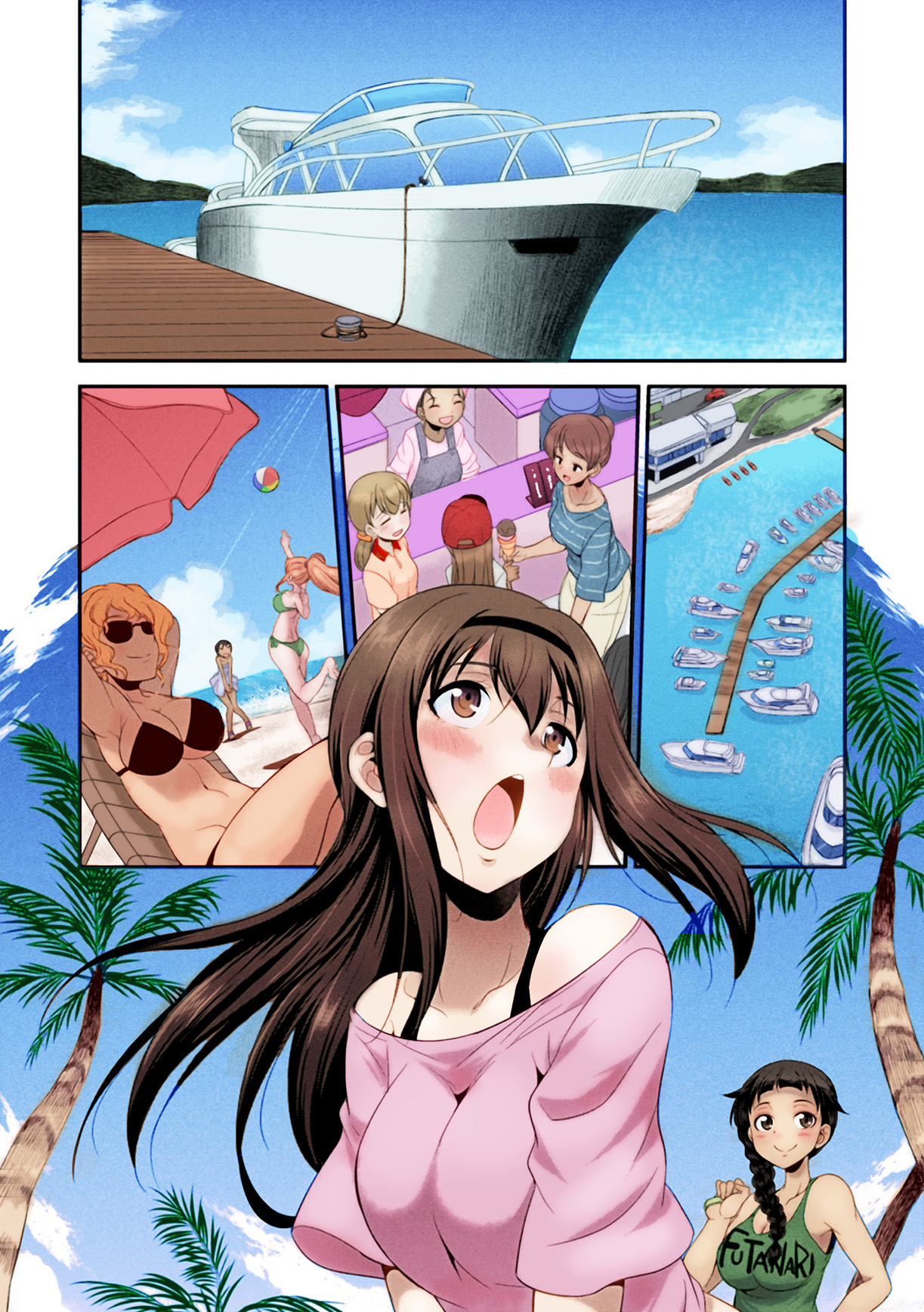 Futanarijima ~The Queen of Penis~丨扶她島 ~女王之鞭~ Ch. 1 page 10 full