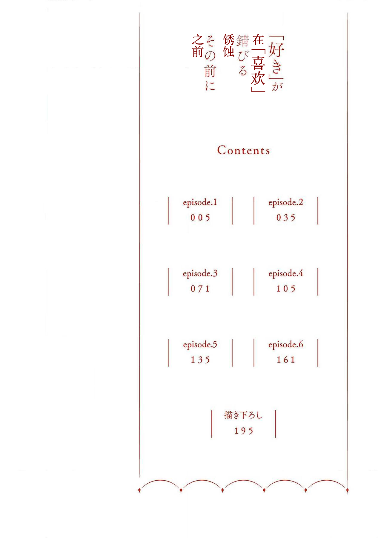 'Suki' ga Sabiru Sono Mae ni | 在喜欢锈蚀之前 page 4 full