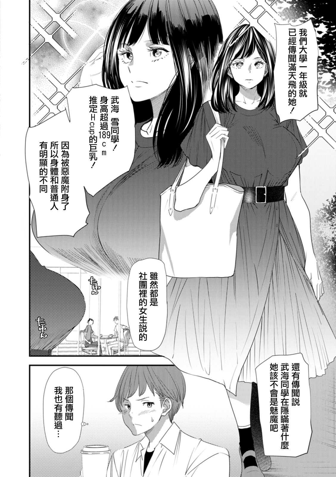 Inma Joshi Daisei no Yuuutsu Ch. 1 Uwasa no Joshidaisei Takemi  Yuki page 8 full