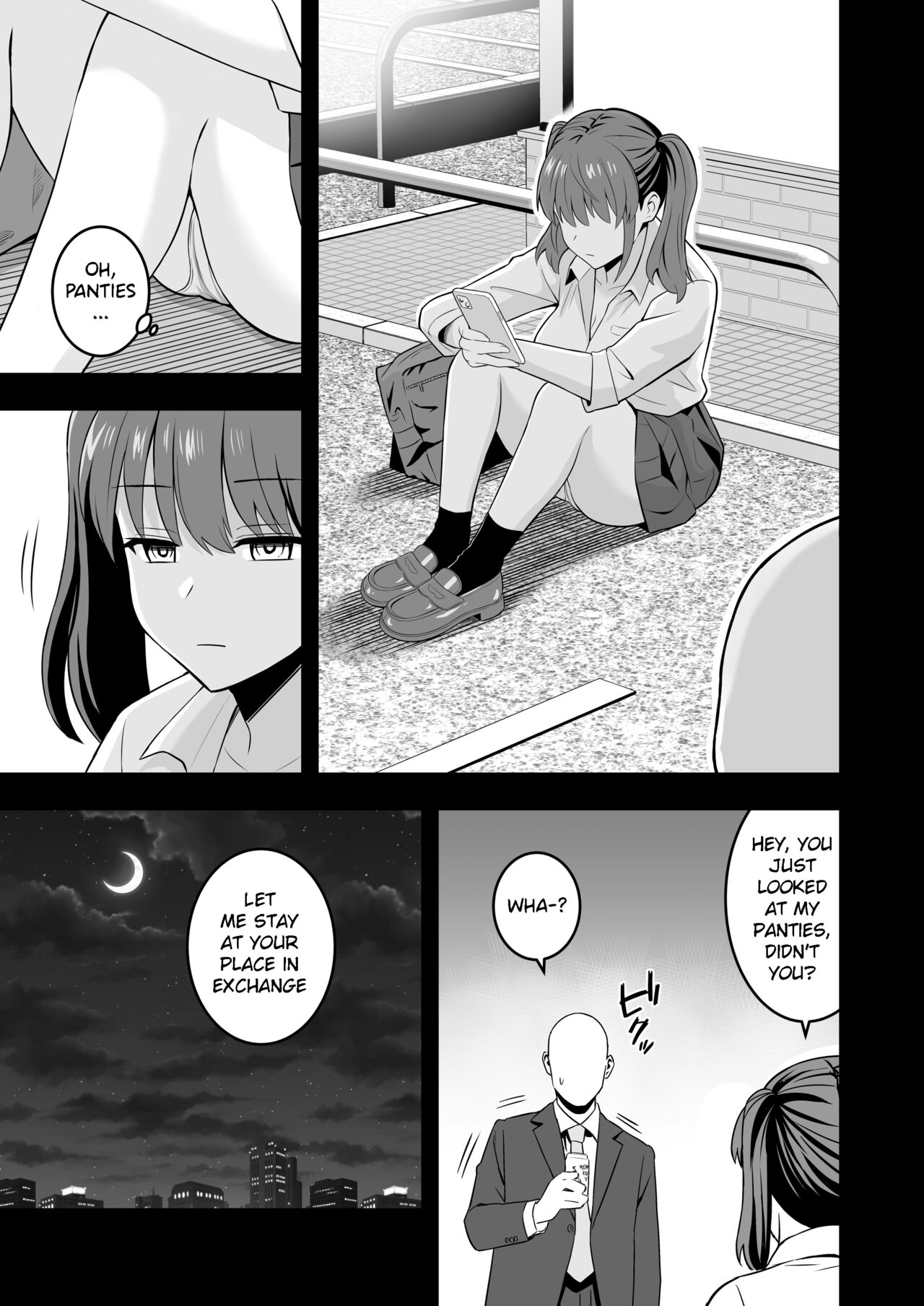Ojisan ni Tsugo ga ii Bakunyuu Iede Gyaru | A Gal who ran away from home conveniently for me page 6 full