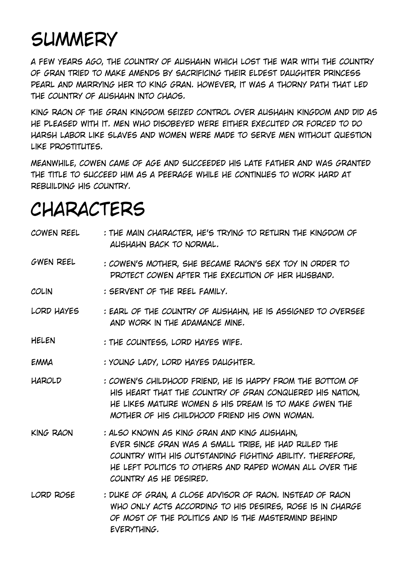 Kyouki no Oukoku San no Shou - Kingdom Of Madness Chapter Three page 4 full